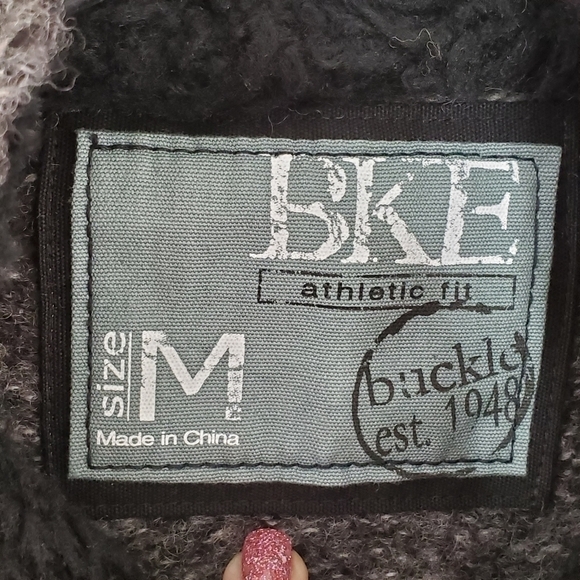 Bke Men's Athletic Fit - Zip Up Sweater - Picture 5 of 8